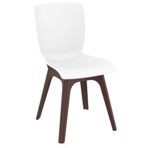 Terrasstoel Mio – Wit – Polypropyleen