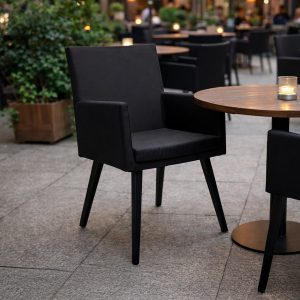 Terrasstoel Muno - Zwart