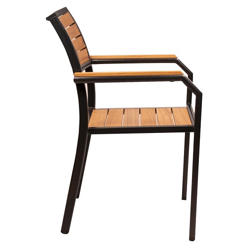 Terras armstoel Tight - Zwart - Afbeelding 3