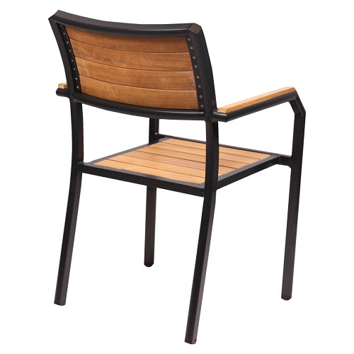 Terras armstoel Tight - Zwart - Afbeelding 4