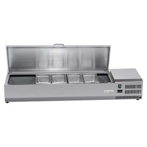 Alternative view of Select Cuisine Gekoelde Opzetvitrine VRX1400/330 - RVS -