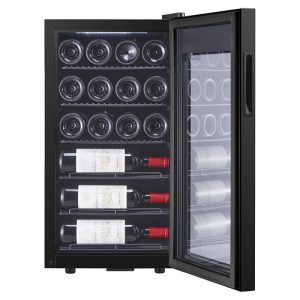 Alternative view of WIJNKLIMAATKAST YH-22 - 1 ZONE - 22 FLESSEN - 50 LITER - GLAZEN DEUR