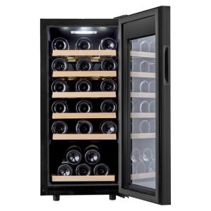 Alternative view of WIJNKLIMAATKAST YH-32 - 1 ZONE - 32 FLESSEN - 87 LITER - GLAZEN DEUR